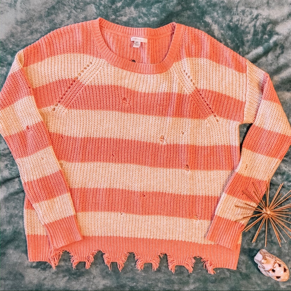 💖Distressed sweater💖